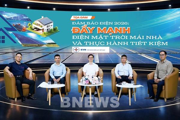 Phát triển điện mặt trời mái nhà tự sản, tự tiêu tăng khả năng tự chủ năng lượng