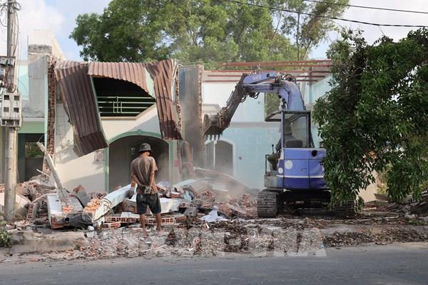 Cưỡng chế thu hồi đất 9 trường hợp phục vụ dự án đường trục chính Vũng Tàu