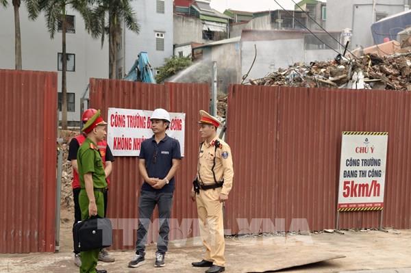 Đảm bảo an toàn giao thông tại các điểm ùn tắc do thi công dự án trọng điểm