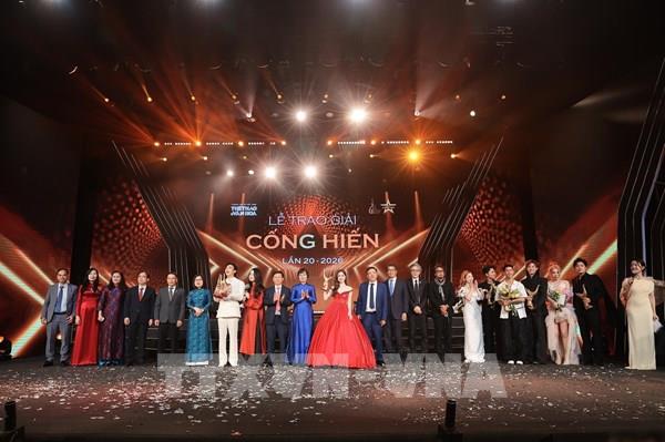 Lễ trao giải Cống hiến lần thứ 20 - 2026: Dấu mốc hai thập niên tôn vinh sáng tạo nghệ thuật và thể thao