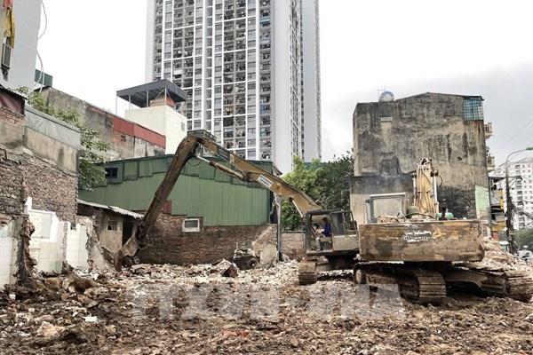 Hà Nội: Quyết tâm kịp tiến độ bàn giao mặt bằng đường Tam Trinh mở rộng trước 30/4