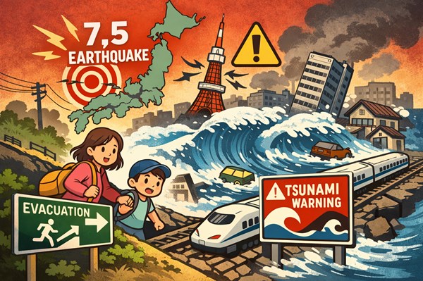 Nhật Bản sơ tán khẩn cấp sau động đất, cảnh báo sóng thần