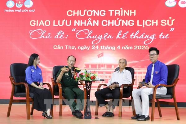 Giao lưu nhân chứng lịch sử: Bí mật từ địa đạo lòng dân Cần Thơ