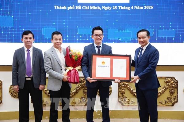 TP. Hồ Chí Minh trao Giấy chứng nhận đầu tư cho 4 dự án công nghệ cao