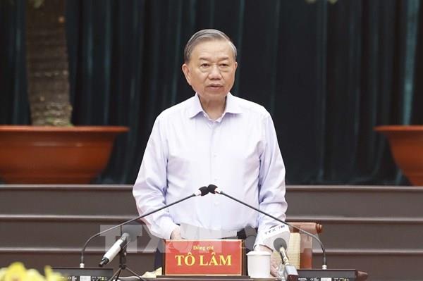 Tổng Bí thư, Chủ tịch nước Tô Lâm: Thành phố Hồ Chí Minh phải đi đầu, biến các nghị quyết chiến lược của Trung ương thành thực tiễn sống động ​