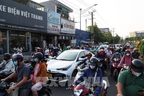 Giao thông các cửa ngõ vào TP. Hồ Chí Minh sau nghỉ lễ Giỗ Tổ