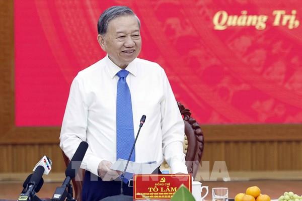 Tổng Bí thư, Chủ tịch nước Tô Lâm: Tái định vị không gian phát triển Quảng Trị với chiến lược “vươn Đông, tỏa Tây”