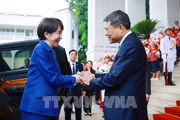 Thủ tướng Lê Minh Hưng chủ trì Lễ đón chính thức Thủ tướng Nhật Bản