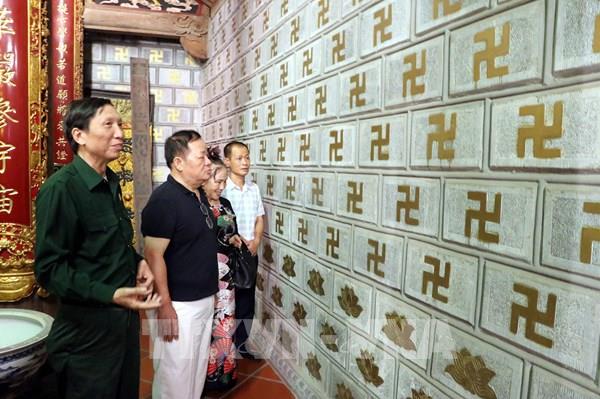 Hải Phòng: Ngôi chùa có hệ thống tường đá khắc nhiều chữ Vạn nhất Châu Á