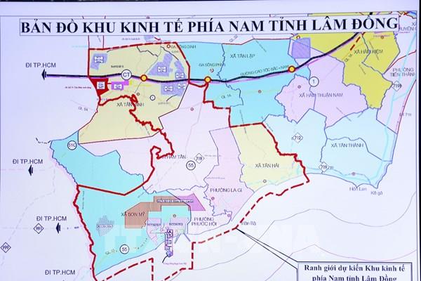 Lãnh đạo Lâm Đồng yêu cầu tăng tốc dự án khu công nghiệp ven biển