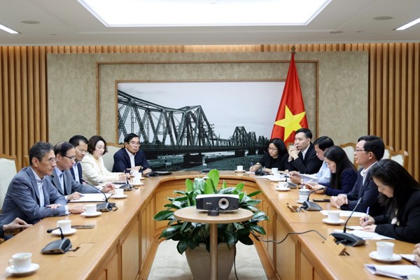 Phó Thủ tướng Hồ Quốc Dũng tiếp Chủ tịch Công ty FS Finance Suisse AG, Thụy Sĩ