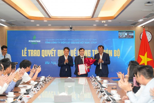 PV Power bổ nhiệm thêm Phó Tổng Giám đốc