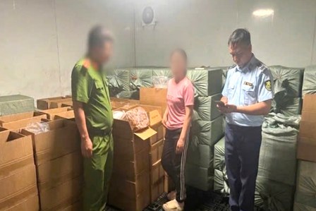 Quảng Ninh: Phát hiện, thu giữ gần 3 tấn lòng lợn sấy khô không đảm bảo vệ sinh an toàn thực phẩm