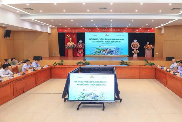 Vật liệu xây dựng xanh cần "cú hích" để định hình thị trường