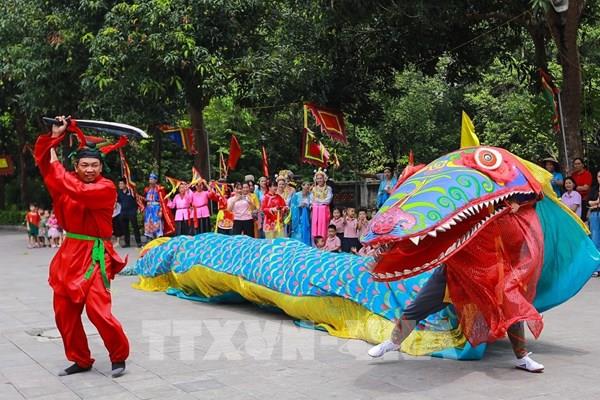 Mãn nhãn lễ hội làng săn rắn nổi danh đất Kinh kỳ