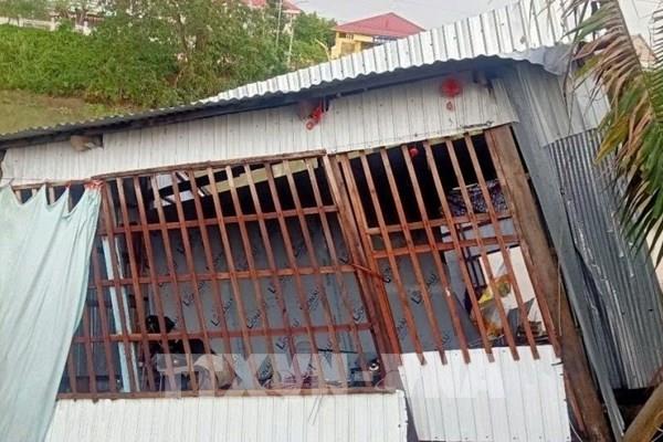 ​ Dông lốc làm hư hại 37 căn nhà tại Đồng Tháp