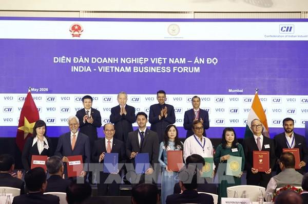 Tổng Bí thư, Chủ tịch nước Tô Lâm chứng kiến Lễ trao các thỏa thuận hợp tác giữa Việt Nam - Ấn Độ