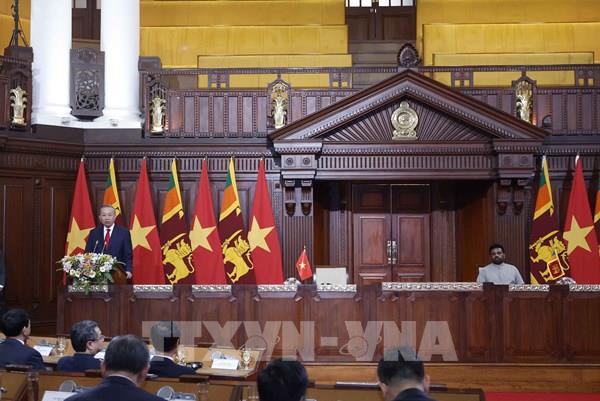 Việt Nam - Sri Lanka nâng cấp quan hệ Đối tác toàn diện