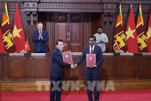 Việt Nam - Sri Lanka tăng cường trao đổi hợp tác