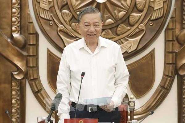 Tổng Bí thư, Chủ tịch nước Tô Lâm làm việc với Văn phòng Chủ tịch nước