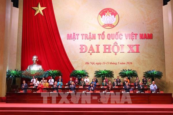Đại hội MTTQ Việt Nam lần thứ XI hoàn thành ngày làm việc đầu tiên