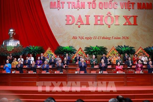 Khai mạc trọng thể Đại hội đại biểu toàn quốc MTTQ Việt Nam lần thứ XI