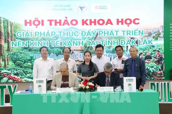 Tìm giải pháp thúc đẩy phát triển nền kinh tế xanh