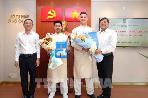 Tự hào khi được nhập quốc tịch Việt Nam, tích cực đóng góp cho thể thao nước nhà