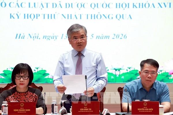 Công bố Lệnh của Chủ tịch nước về 9 luật được Quốc hội thông qua