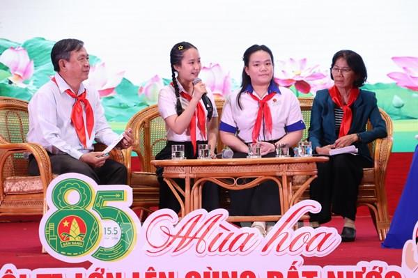 Đồng Tháp vinh danh 69 đội viên tiêu biểu kỷ niệm 85 năm Ngày lập Đội