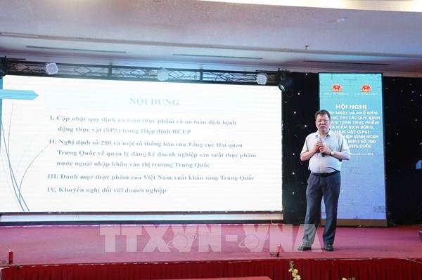 Trang bị kiến thức SPS tăng cạnh tranh cho nông sản Việt