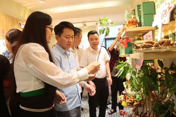 Khai mạc “Sức sống hàng Việt” số 6: Đưa đặc sản Lai Châu đến với Thủ đô