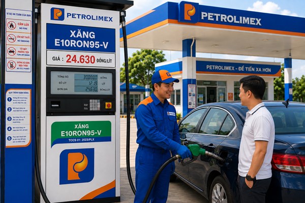 Từ 20/5, Petrolimex dừng bán RON95 chuyển sang xăng sinh học E10