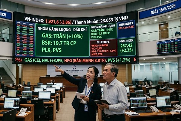VN-Index rung lắc quanh đỉnh 1.920 điểm: Cổ phiếu Năng lượng bứt phá mạnh