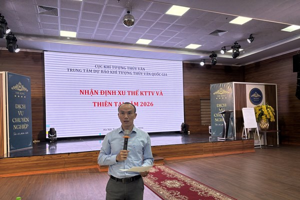 Số lượng bão, áp thấp nhiệt đới ảnh hưởng đến đất liền khả năng thấp hơn trung bình nhiều năm