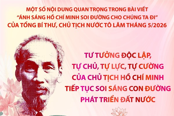 Tổng Bí thư, Chủ tịch nước Tô Lâm: Tư tưởng độc lập, tự chủ, tự lực, tự cường của Chủ tịch Hồ Chí Minh tiếp tục soi sáng con đường phát triển đất nước