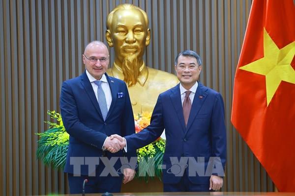 Thủ tướng Lê Minh Hưng tiếp Bộ trưởng Ngoại giao và các vấn đề châu Âu Croatia