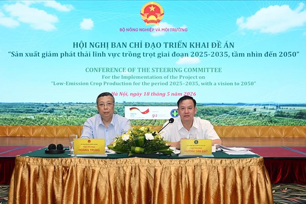 Mở rộng sản xuất giảm phát thải trên các cây trồng chính