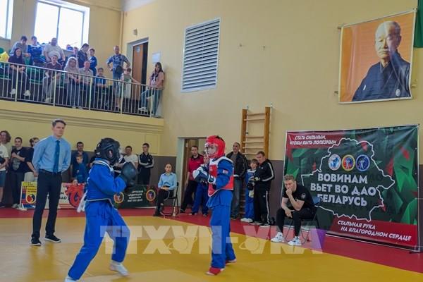Lan tỏa tinh thần và giá trị Việt Võ Đạo tại Belarus