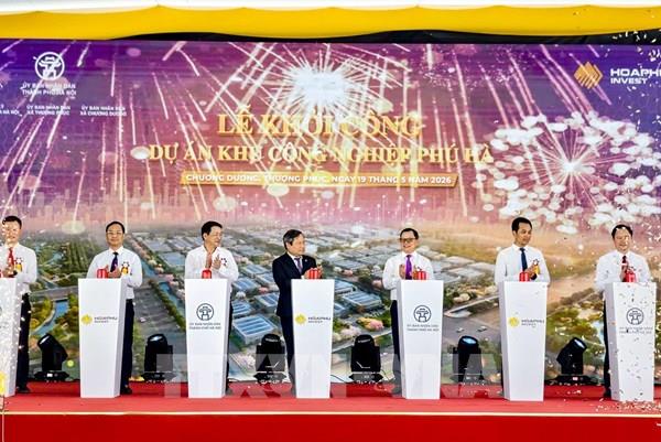 Hà Nội xây dựng Khu công nghiệp Phú Hà hơn 2.900 tỷ đồng
