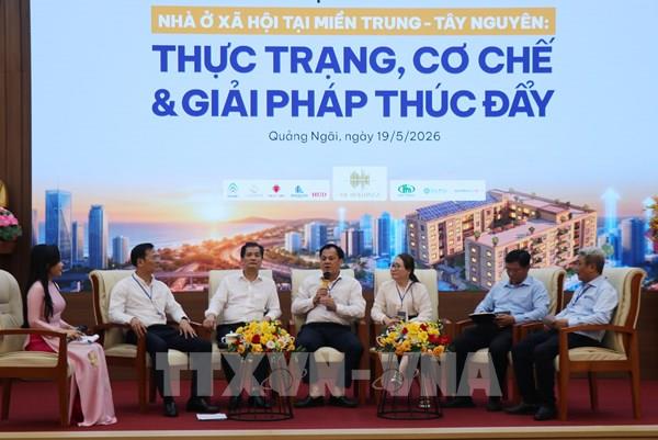 Cơ chế và giải pháp phát triển nhà ở xã hội miền Trung Tây Nguyên