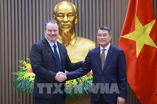 Thủ tướng Lê Minh Hưng tiếp Phó Đại diện Thương mại Hoa Kỳ