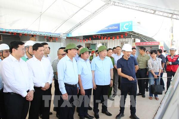 Phó Thủ tướng kiểm tra tình hình triển khai Dự án Cảng hàng không quốc tế Gia Bình