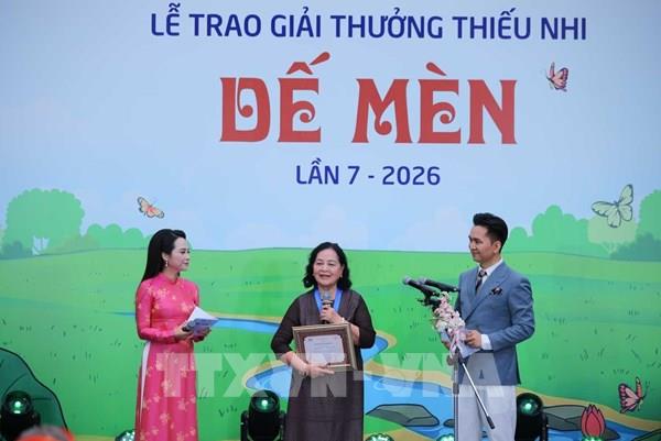 Giải thưởng Dế Mèn 2026: Lan tỏa khát vọng sáng tạo cho thiếu nhi