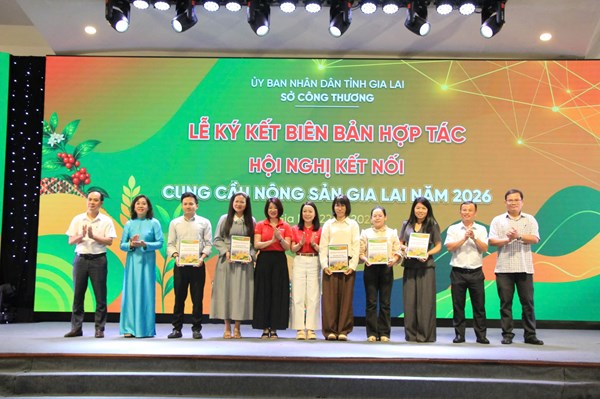 Nhiều doanh nghiệp, Hợp tác xã tỉnh Gia Lai kết nối tiêu thụ hàng hóa với hệ thống siêu thị GO! 