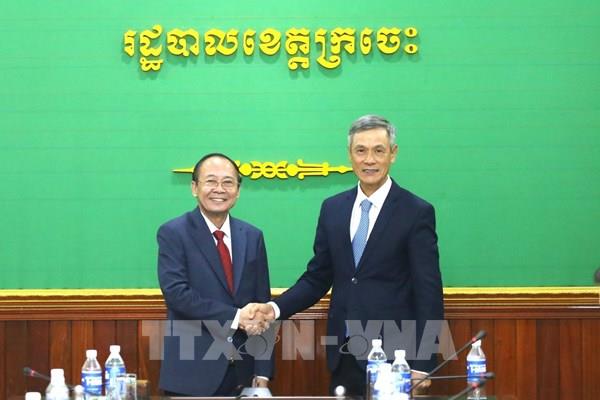 Thúc đẩy hợp tác giữa các địa phương của Việt Nam với các tỉnh Đông Bắc Campuchia