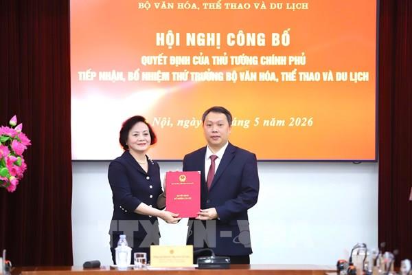 Ông Nguyễn Huy Dũng làm Thứ trưởng Bộ Văn hóa, Thể thao và Du lịch