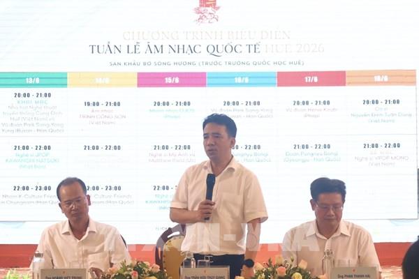 Festival Huế 2026: Tổ chức Tuần lễ Âm nhạc quốc tế bên sông Hương