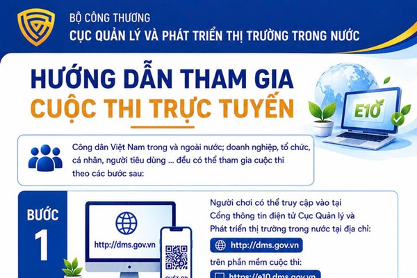 Phát động vòng thi trực tuyến tìm hiểu lợi ích xăng sinh học E10