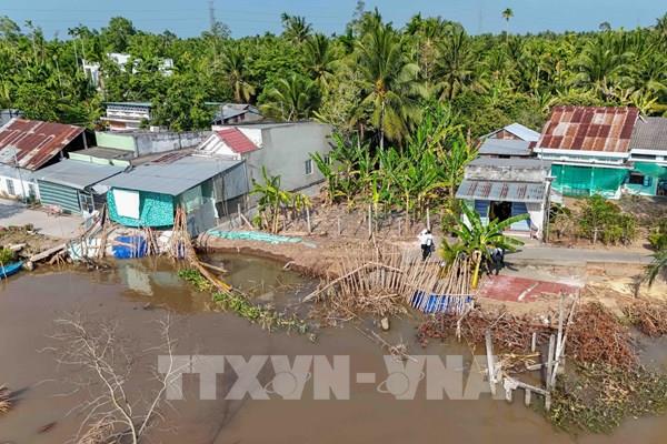 Cần Thơ oằn mình trước 54 điểm sạt lở đầu mùa mưa